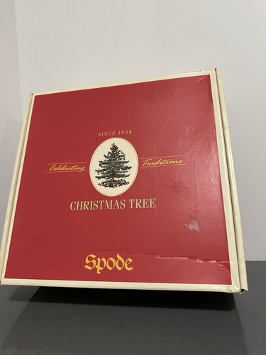 Spode christmas tree piece - tree,