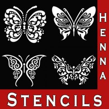 Hand Mehndi Henna Stencils Tattoo Henna Template Glitter Mehndi Hand Body Art