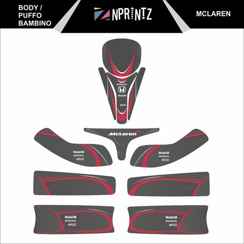 Puffo bambino mclaren style - bambino,