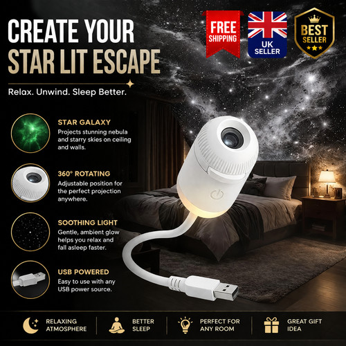 Starry sky galaxy projector - sky,