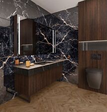 Natural Brown Oak Wood Texture Effect Tiles Porcelain 15×60cm - 1 box: 10 Tiles