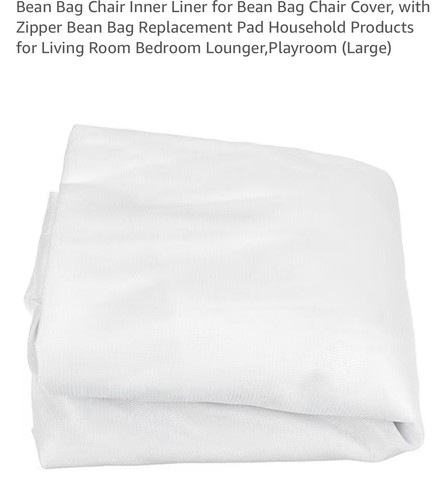 Bean bag chair inner liner - chair,