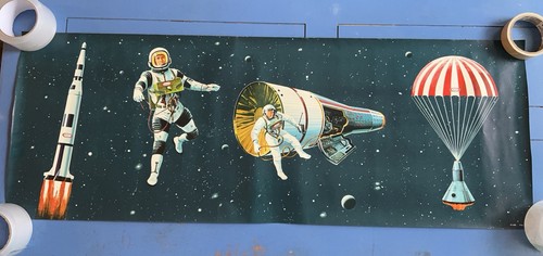 Rare 1960s kraft - 1960s, space