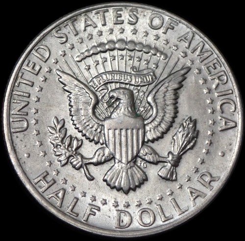 Kennedy half dollar 1972 - us,