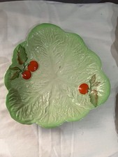 Vintage Carlton Ware Salad Ware Green lettuce Leaf and Tomato Triangle Plate