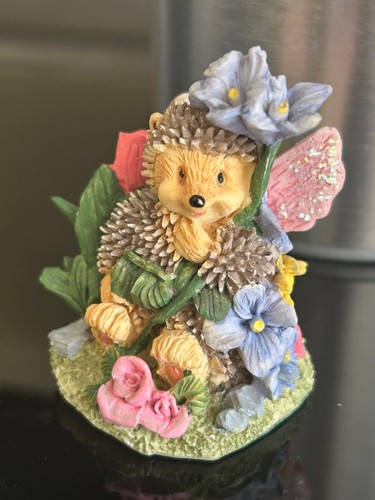 Vintage rare fairy - fairy, hedgehog
