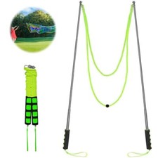 Telescopic Stainless Bubble Wand Kit – Giant Bubble Maker Outdoor Toy