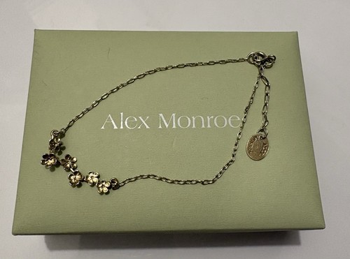 Alex monroe gold plated forget - gold,