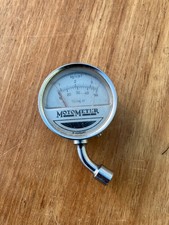 A vintage Motometer tyre