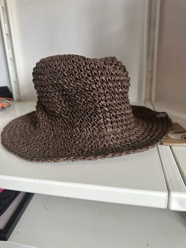 Primark brown straw sun hat - brown,