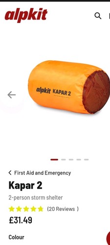 Alpkit kapar person storm - alpkit,