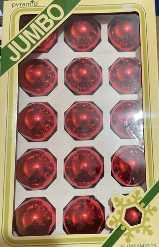 Vintage red pyramid jumbo - red,