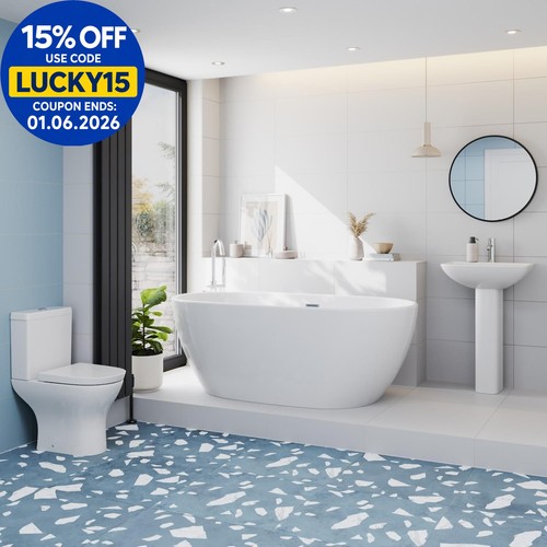 Ceramica bathroom suite 1500mm - ceramica,