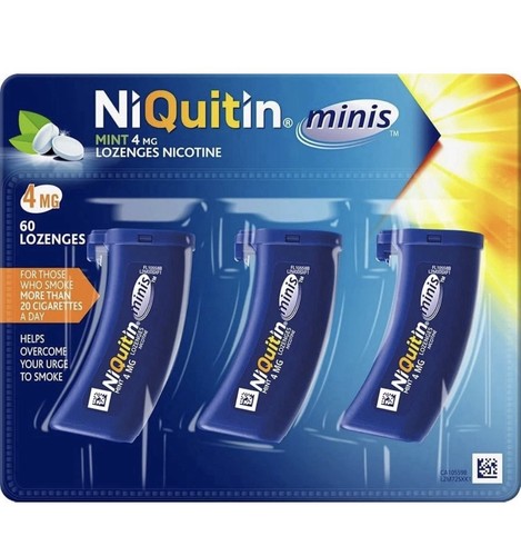 Lozenges niquitin mint - 60,