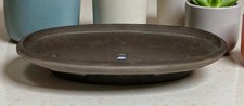 Bonsai Pot Dark Brown Mica