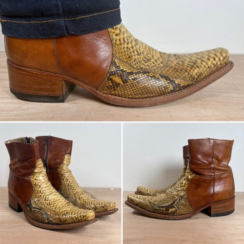 Cowboy boots sendra - by, leather