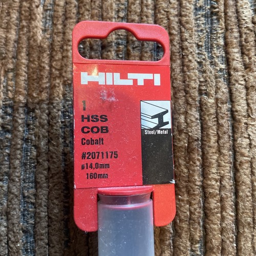 Hilti drill bit hss cob - drill,
