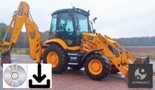 JCB 3CX 4CX Backhoe Loader Service Repair Workshop Manual.
