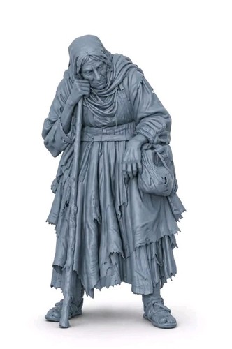 Medieval female peasant 16 - female,