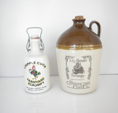 Vintage stoneware cripple - cripple, cock