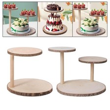 Wooden Cake Stand Dessert