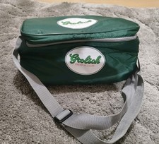 Grolsch Insulated Cooler Beer Can Sling Bag Green Vintage Drink Carrier