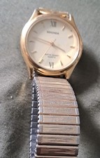 Vintage Sekonda Watch Water Resist new battery fitted metal expandable strap