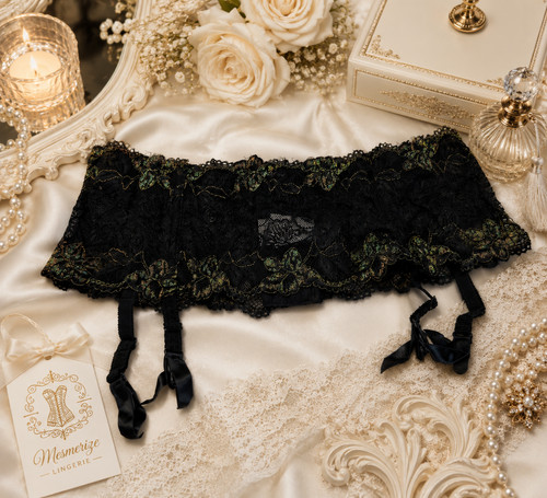 Body flirt black lace - body,