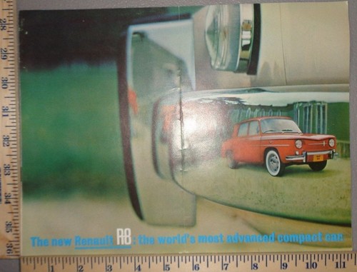1963 renault brochure - 1963,