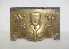 Antique Brass & Cast Iron Fire