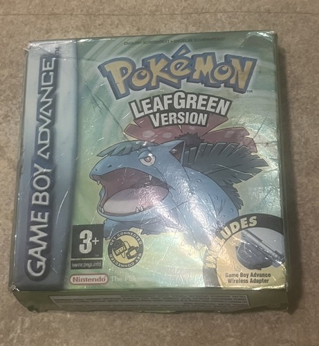 Pokemon leaf green version - green, box