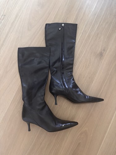 Chic vintage chanel boots - chanel,