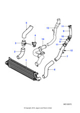 Jaguar Genuine Hose Tube Line