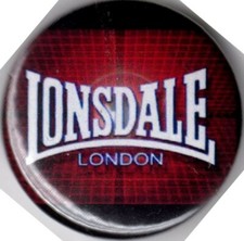 LONSDALE Pin Button Badge 25mm