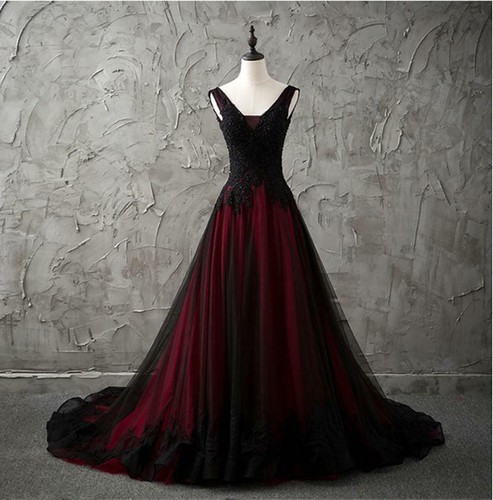 Gothic neck sleeveless black - gothic,