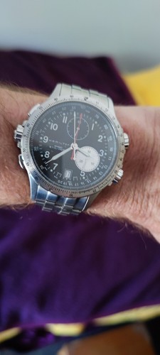 Hamilton khaki eto men black - khaki, men's