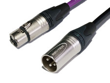 Mic cable Balanced Microphone lead Van Damme cable Neutrik XLR Male to Female