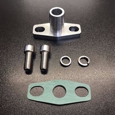 Turbocharger Billet Oil Drain