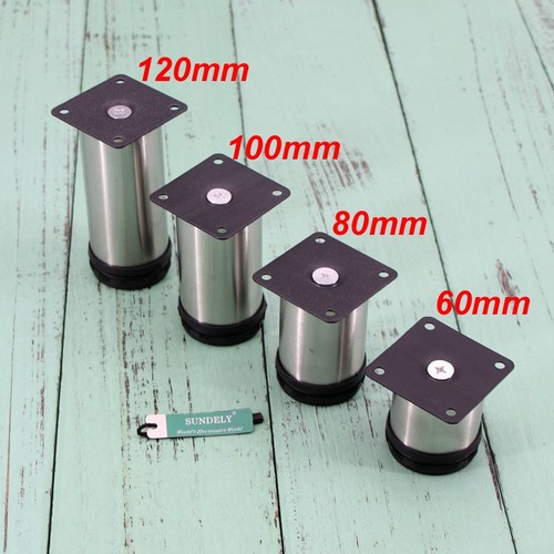 Cabinet legs stainless steel - 4,