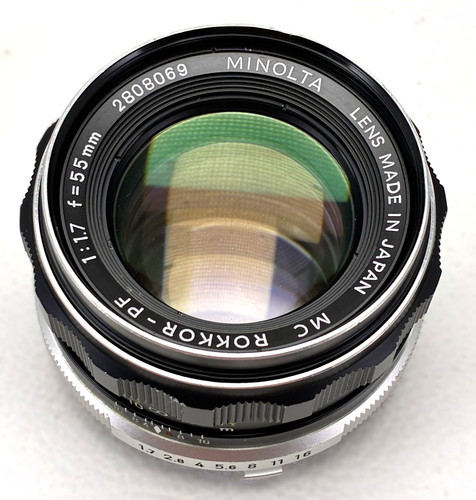 Minolta 55mm 1 7 - mc,