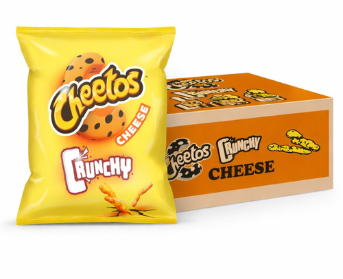 Cheetos crunchy cheese snacks - crunchy,