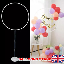 Round Balloon Arch Set Column Stand Base Frame Kit Wedding Birthday Party Decor