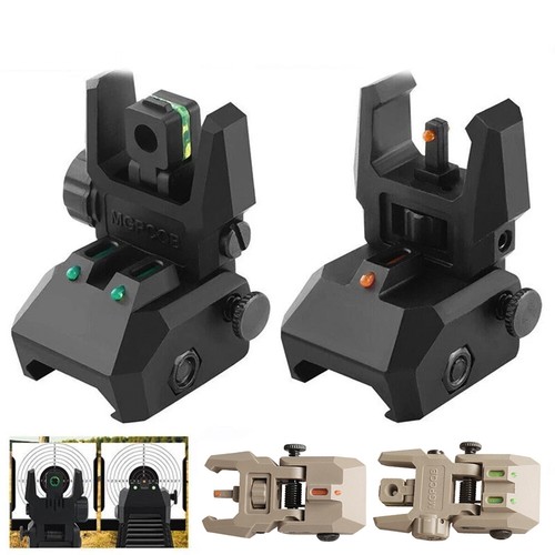 Foldable iron sights flip - foldable, flip-up