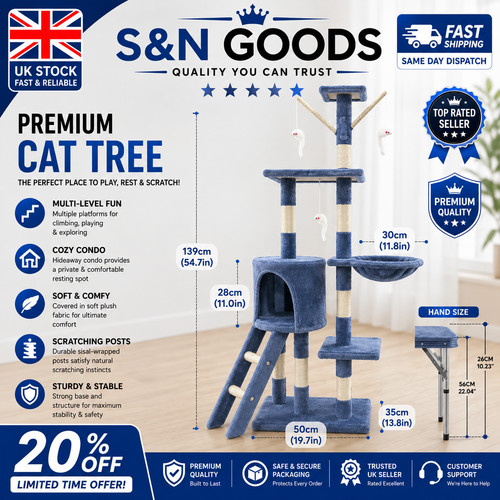 Large cat tree - tree, centre