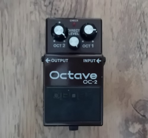 Boss octave pedal - oc-2,