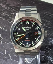 Fortis Flieger F-39 Black Dial