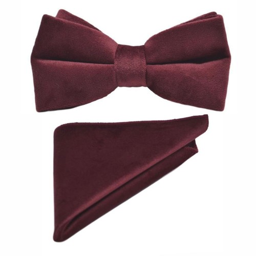 Luxury burgundy velvet bow - luxury,