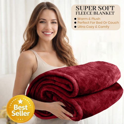 Luxury thick mink blanket - luxury,