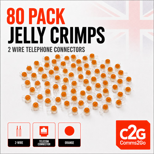 Pack wire telephone jelly - 80,