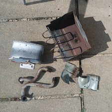 Honda 2417 Ride on Lawn Mower GCV530 Exhaust pipes Muffler Assembly and shields